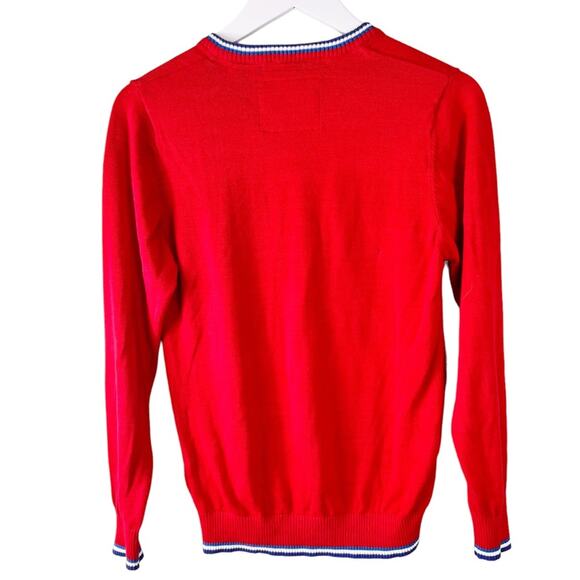 UCLA Vintage Collegiate V Neck‎ Sweater - Picture 7 of 8